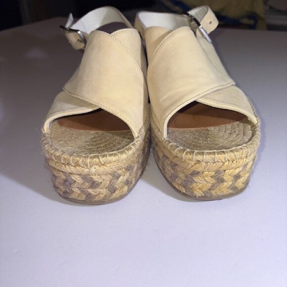 LIKE NEW rag & bone Tari Wedge Sandal Espadrille SlingBack Women's 39/US 8.5 - Picture 10 of 11